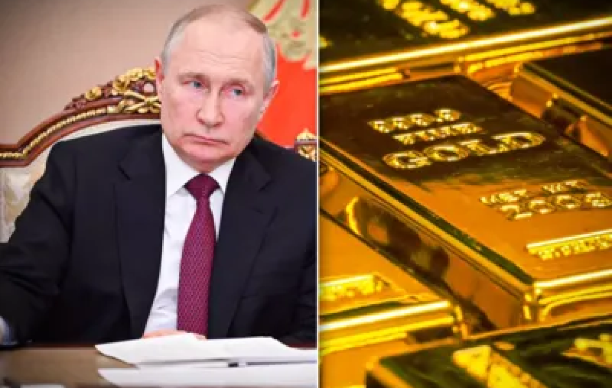 La Russie vend 9 tonnes de ses réserves souveraines d'or pour financer l'effort de guerre en Ukraine