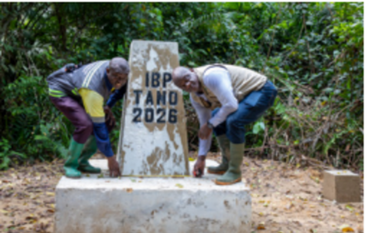 Frontière Côte d’Ivoire-Ghana : un tracé historique validé sur 150 km