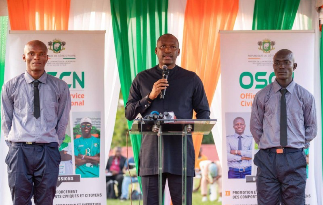 Insertion des jeunes : 500 volontaires formés au Centre de service civique de Daloa