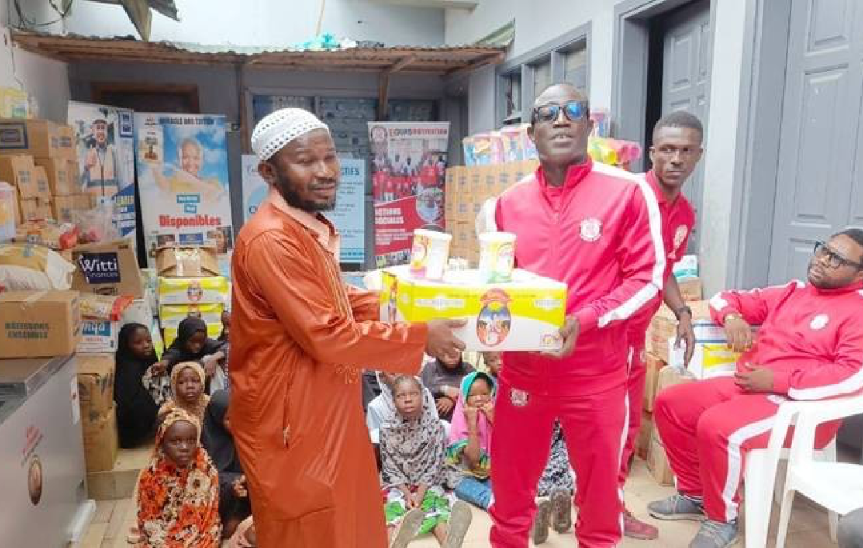 Abobo : la Fondation Elduro Motivation soutient un orphelinat avec des vivres et du matériel