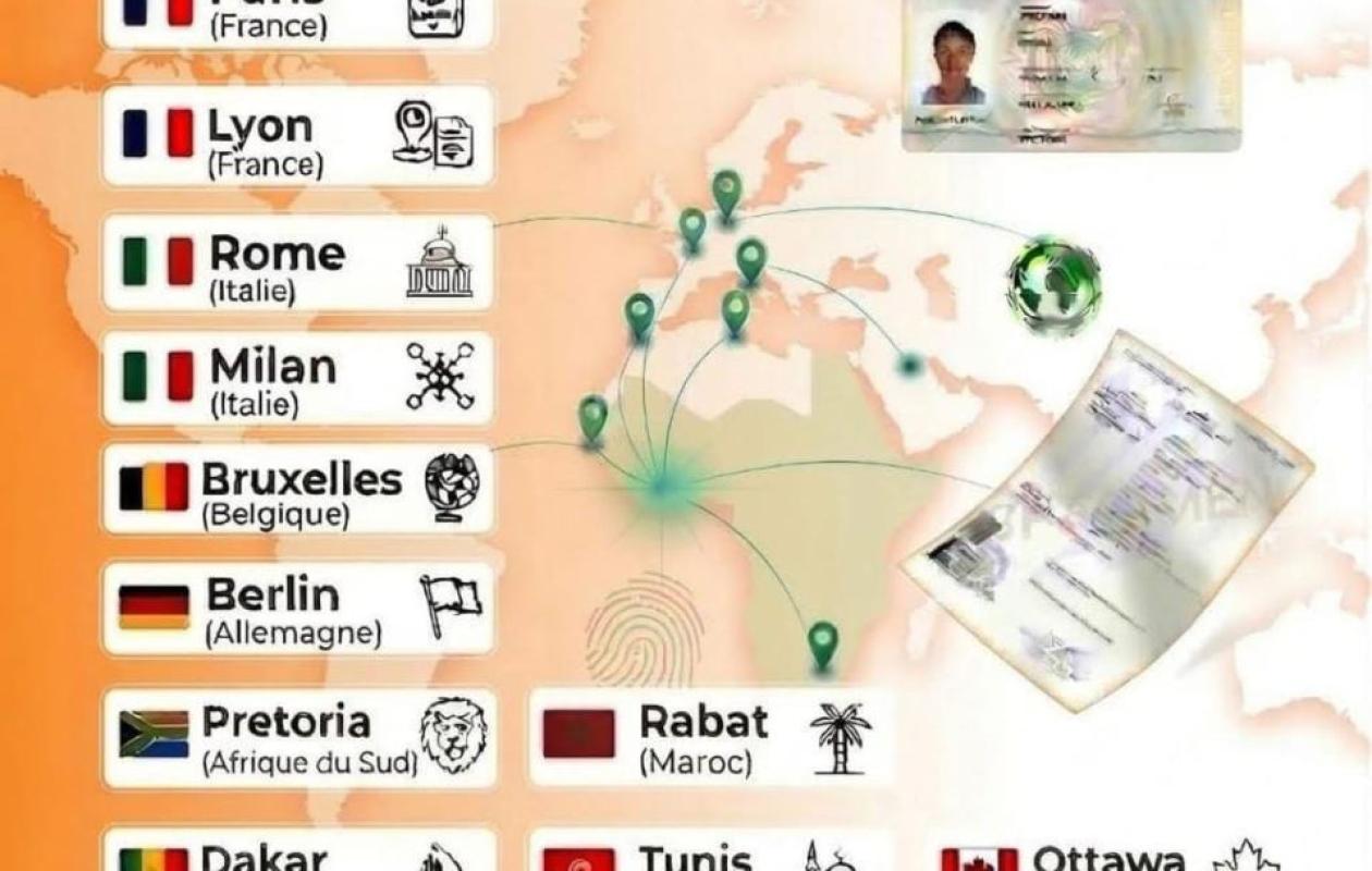 Côte d’Ivoire : L’ONECI s’invite dans 11 ambassades et consulats pour faciliter l’obtention de la CNI