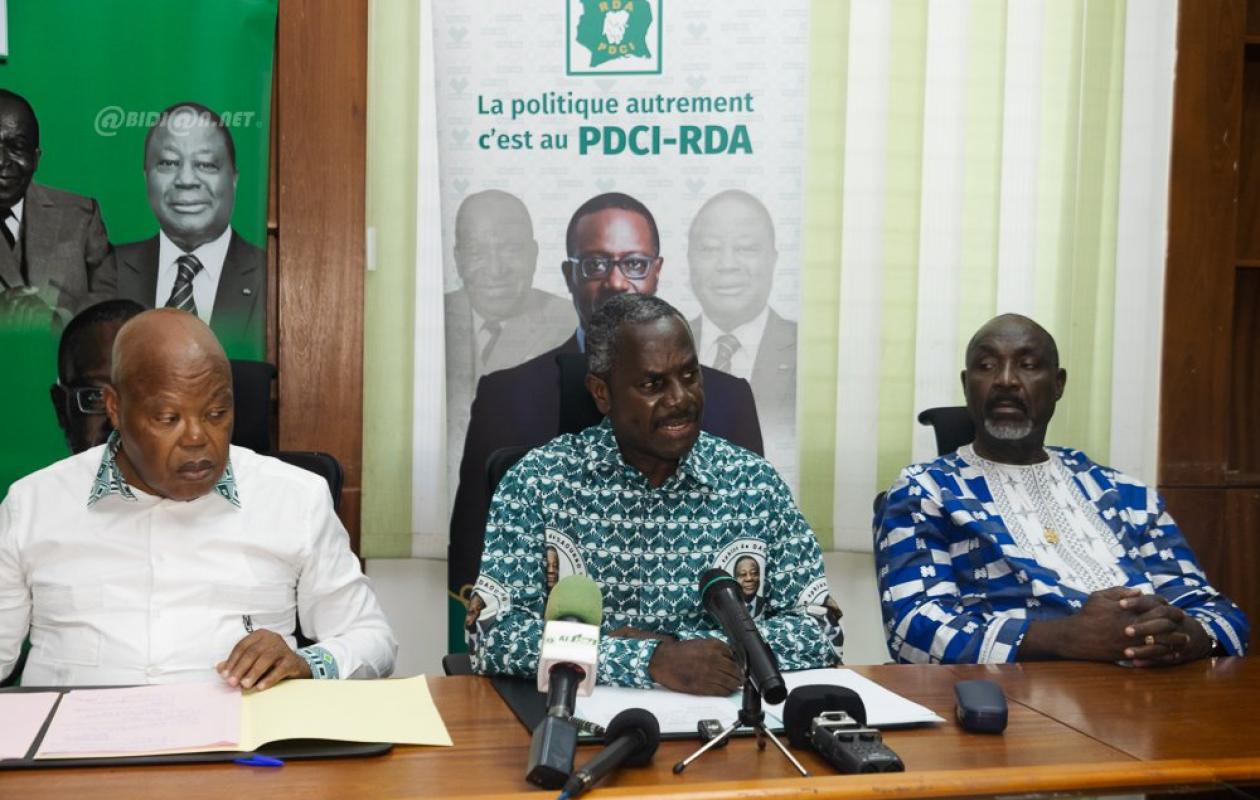 Côte d’Ivoire : cacao, remblayage, militants libérés… le PDCI-RDA passe au crible l’actualité nationale