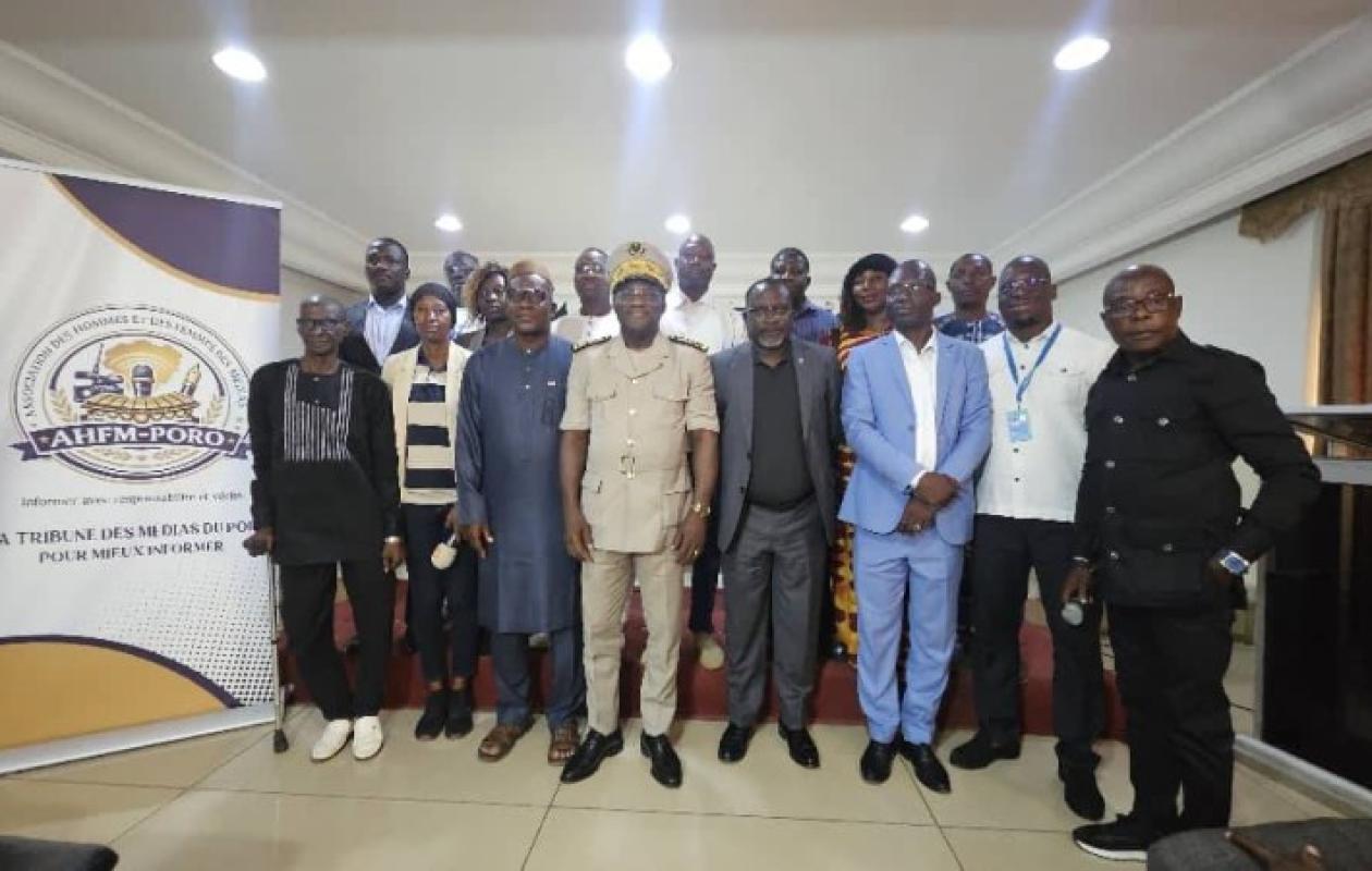 Korhogo : L’UNICEF au scanner de la presse locale lors de la "Tribune des médias du Poro"