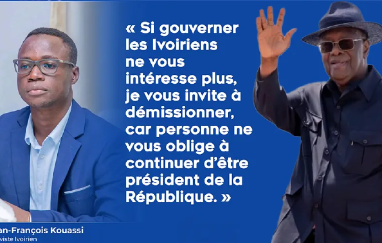 Coupure d'électricité : Jean-François Kouassi s’en prend au Président Ouattara puis s’excuse