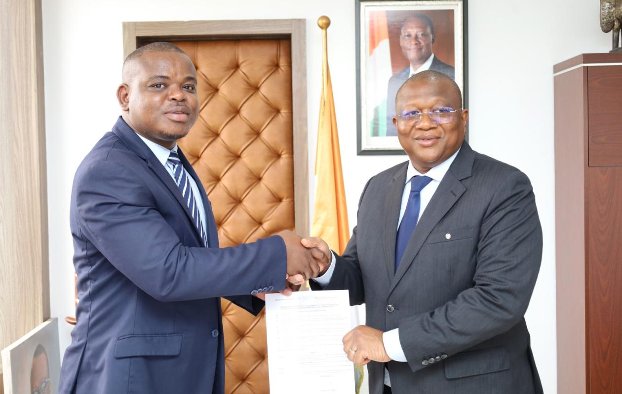 Indénié-Djuablin : Amani Brou officiellement installé comme directeur régional de la Communication