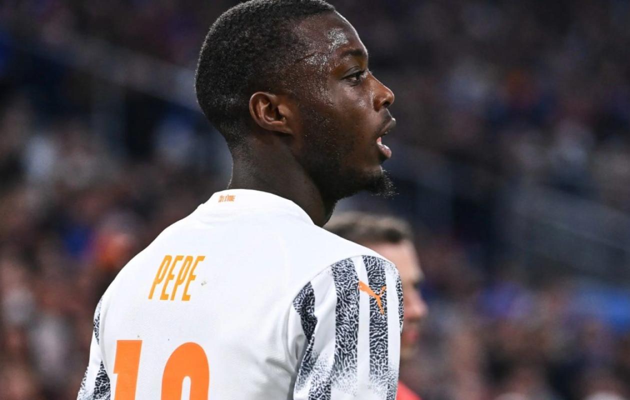 Nicolas Pépé remplace Yan Diomandé, blessé