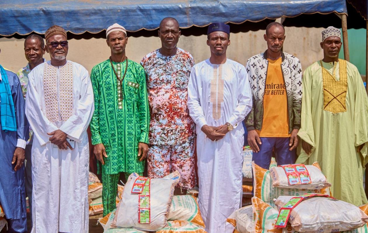 Jeûnes musulman et chrétien : LTE Groupe offre 50 tonnes de riz et du matériel agricole aux communautés