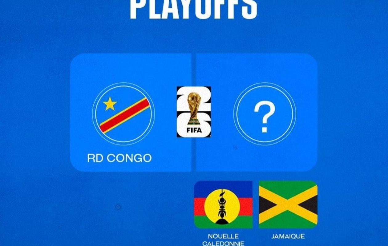 Coupe du monde 2026: la RD Congo jouera sa place lors d'un barrage face à la Jamaïque