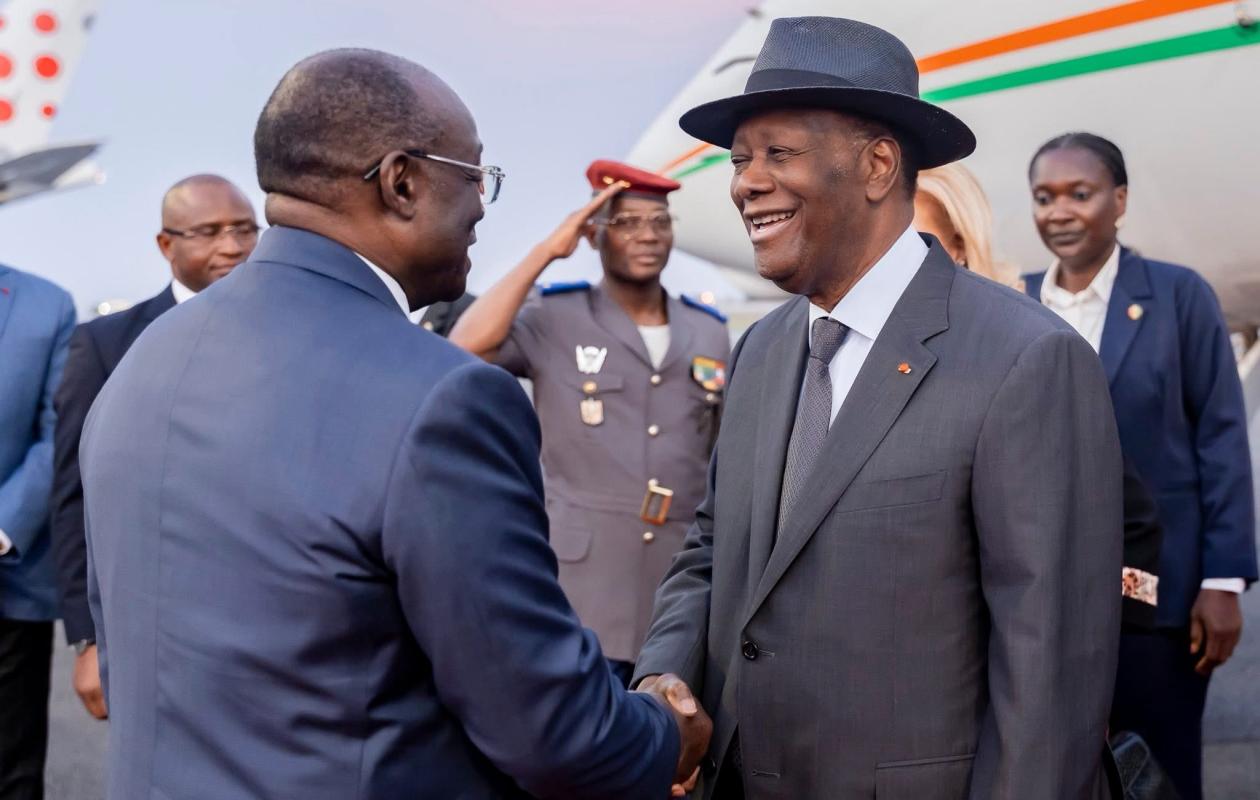 Côte d’Ivoire : Alassane Ouattara de retour à Abidjan après un séjour à l’étranger