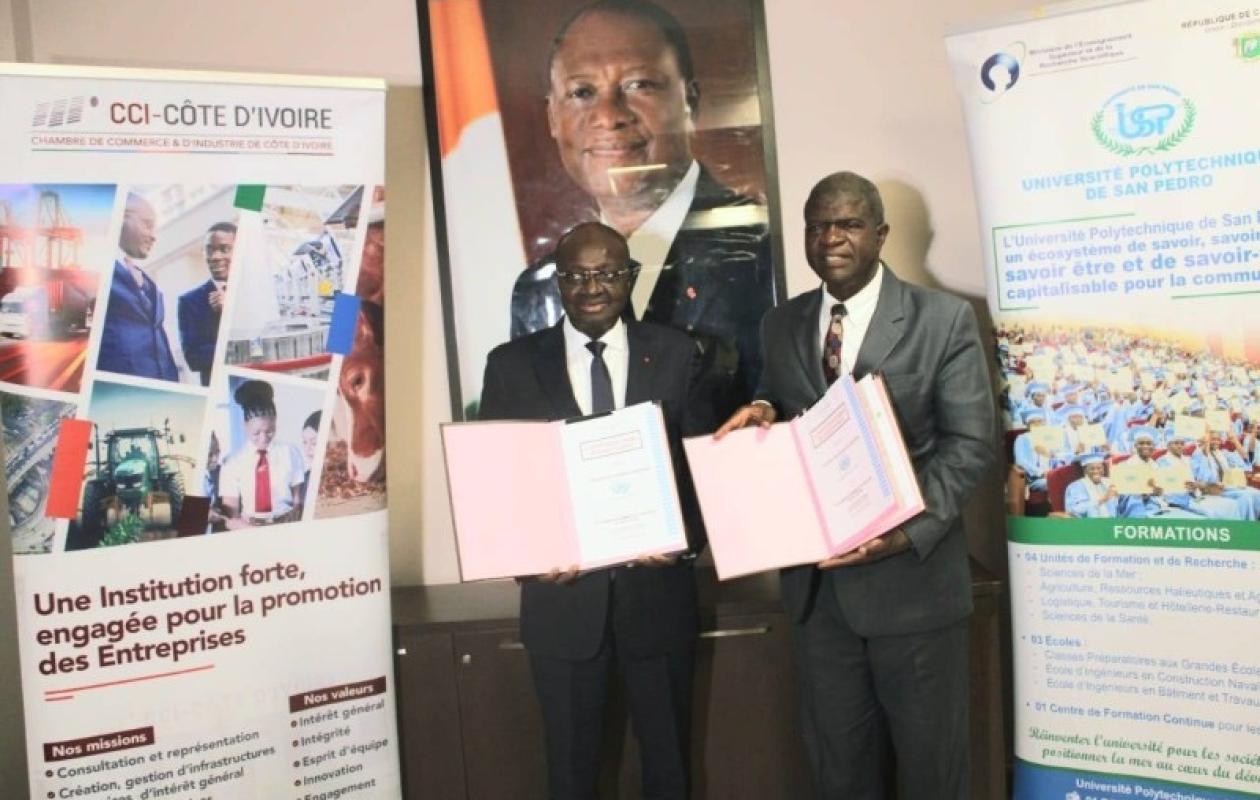 Insertion professionnelle : la Chambre de commerce s’engage pour l’employabilité des étudiants de San Pedro