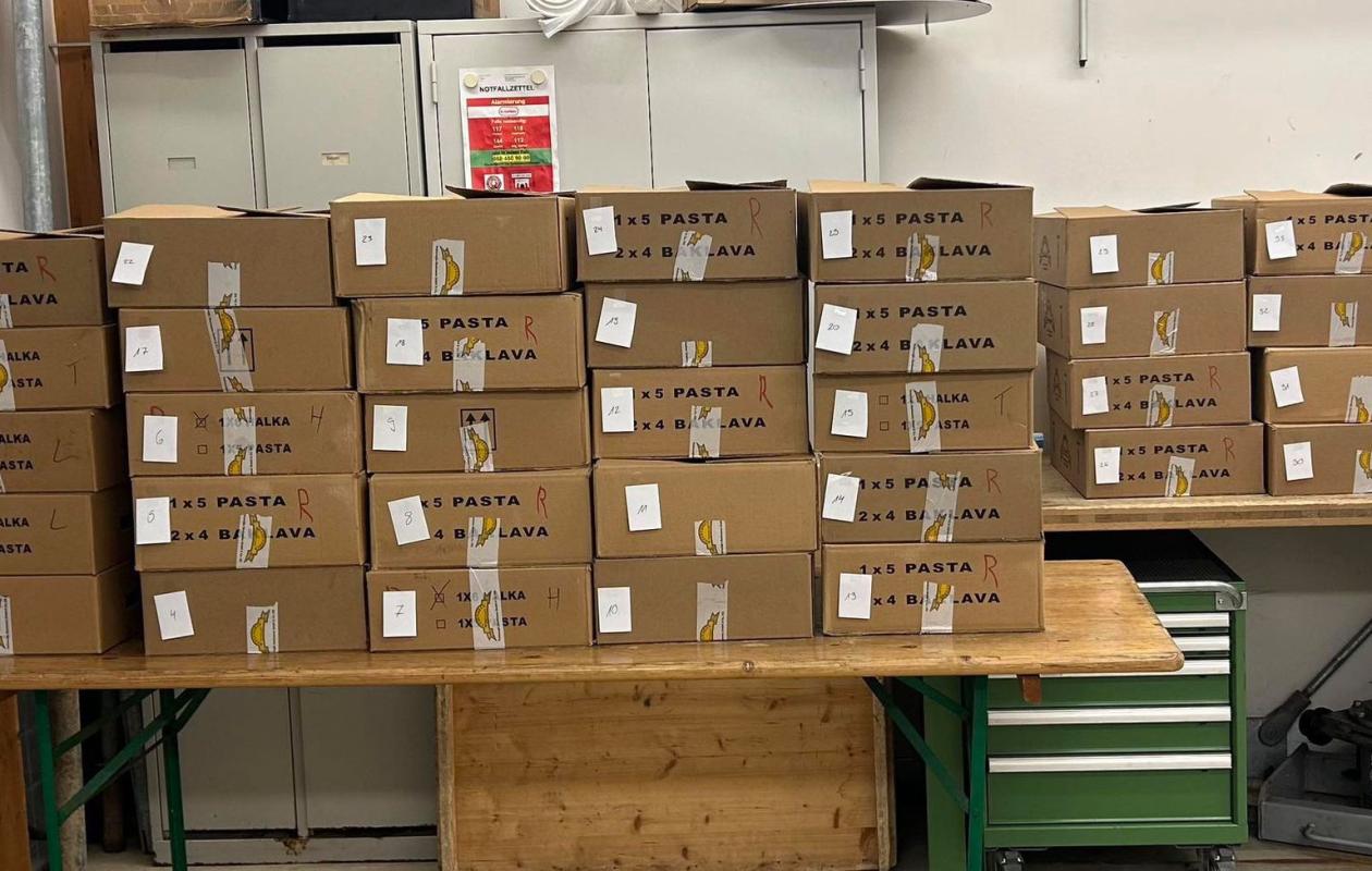 Il franchit la frontière avec 270 kilos de baklavas non déclarés