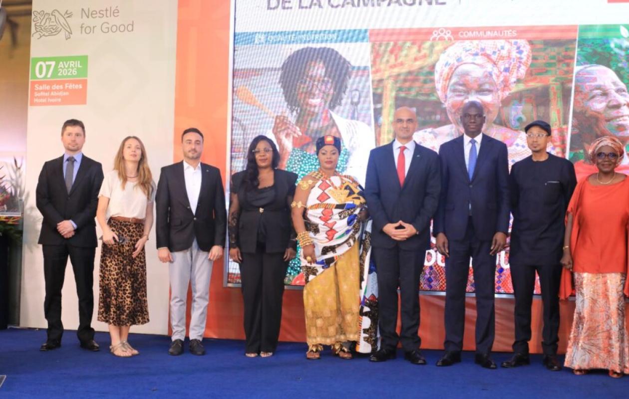Nestlé Côte d’Ivoire sort le grand jeu : 65 ans d’actions sociales dévoilés au grand public