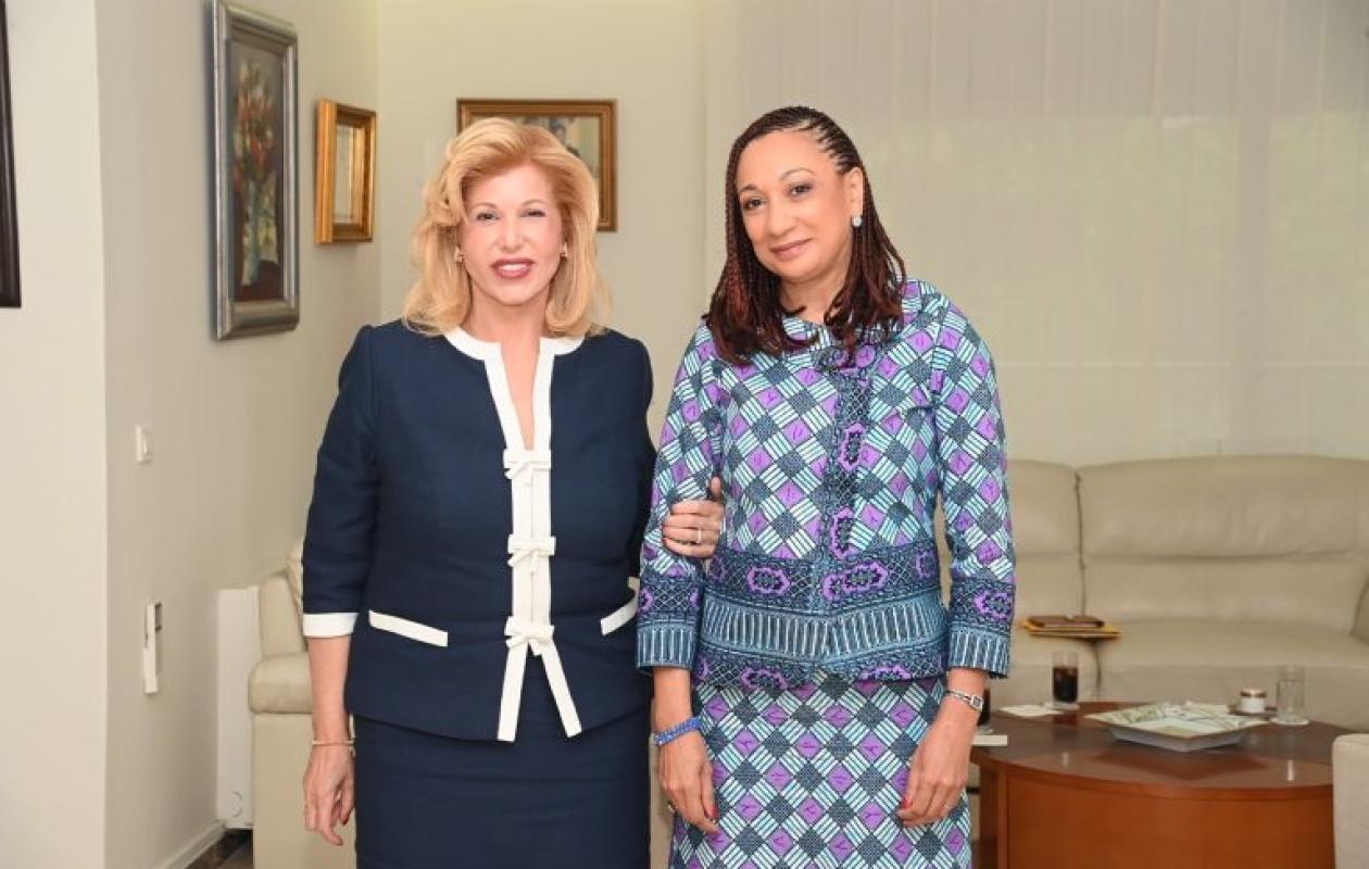 Dominique Ouattara informée d’un mois d’avril riche en grands rendez-vous artistiques