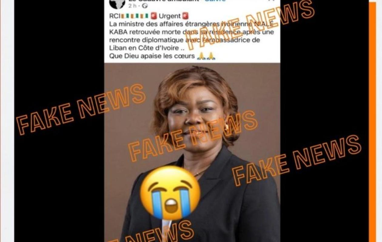 Alerte info : l’ANSSI dément formellement la rumeur du décès de la ministre d’État Kaba Nialé