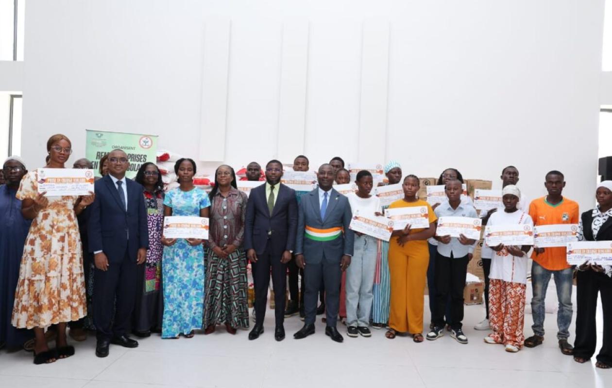 Cohésion nationale : l’État vole au secours de 213 enfants de victimes et de 130 familles à Abidjan