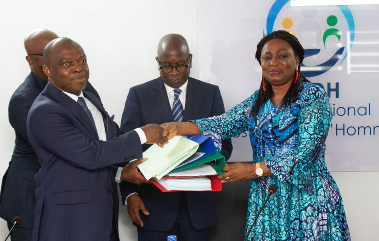 Côte d’Ivoire : Dr Christian Adjelou officiellement investi à la tête du CNDH