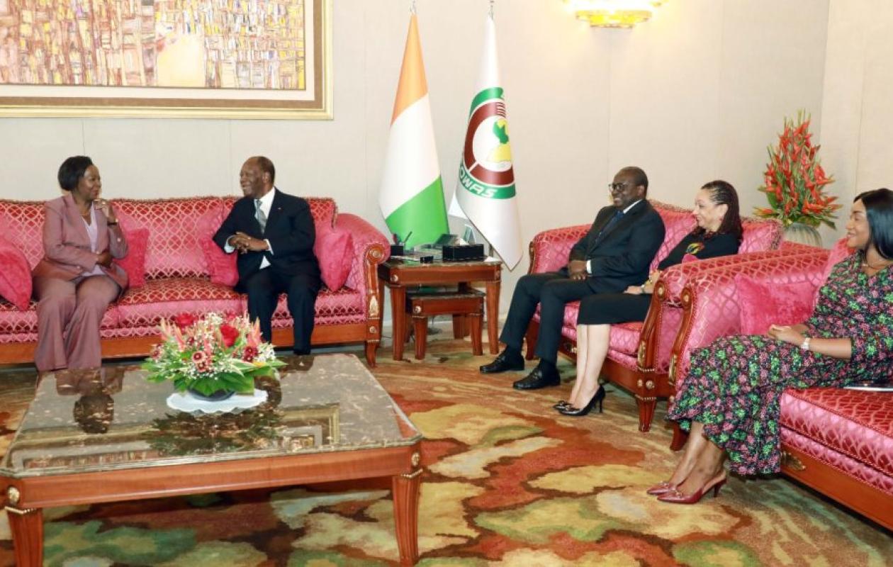 Coopération francophone : Ouattara et Mushikiwabo renforcent l’axe Abidjan–OIF à l’occasion du MASA 2026