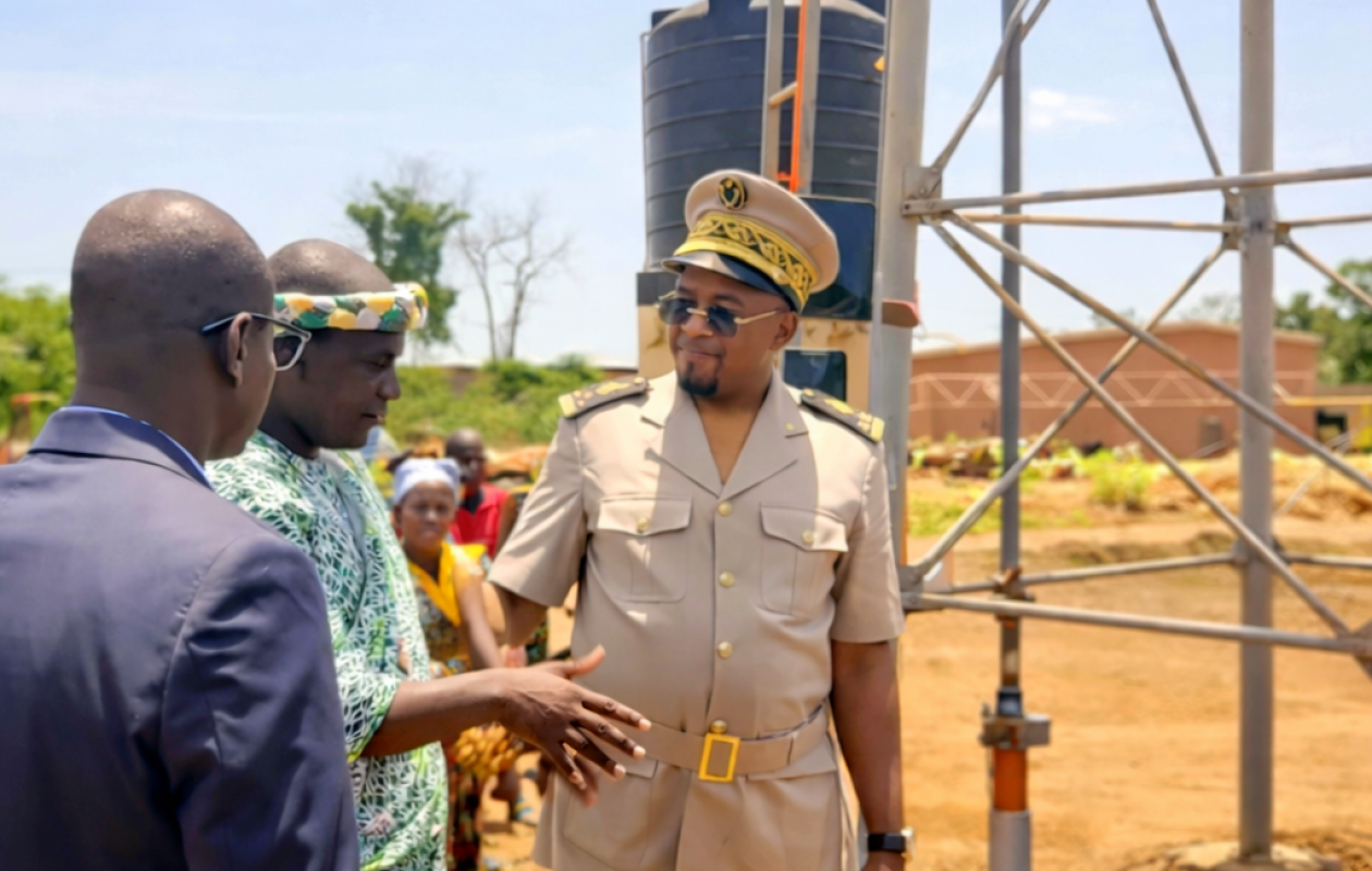 Développement local : M’Batto dote le village d’Akpibo d’une nouvelle école et d’un accès à l’eau