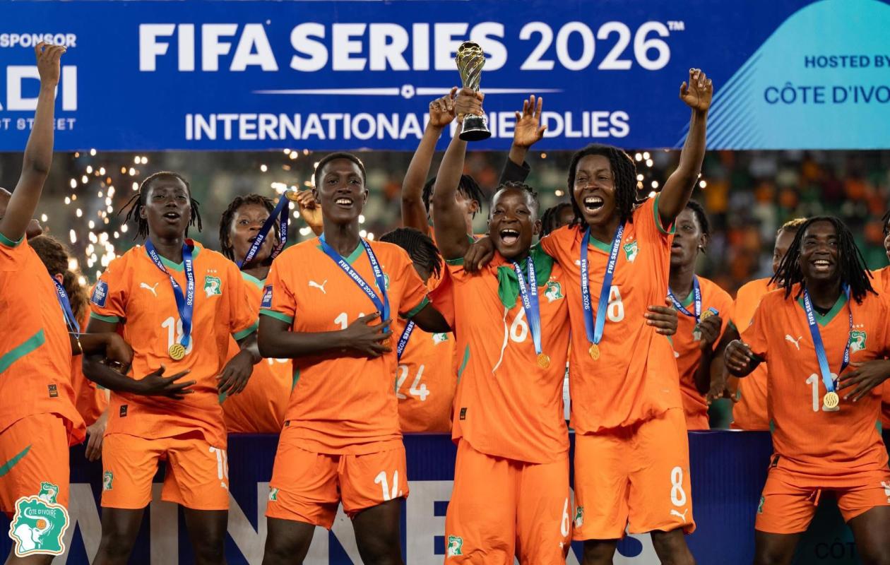 Les Éléphantes règnent sans partage sur les FIFA Series 2026