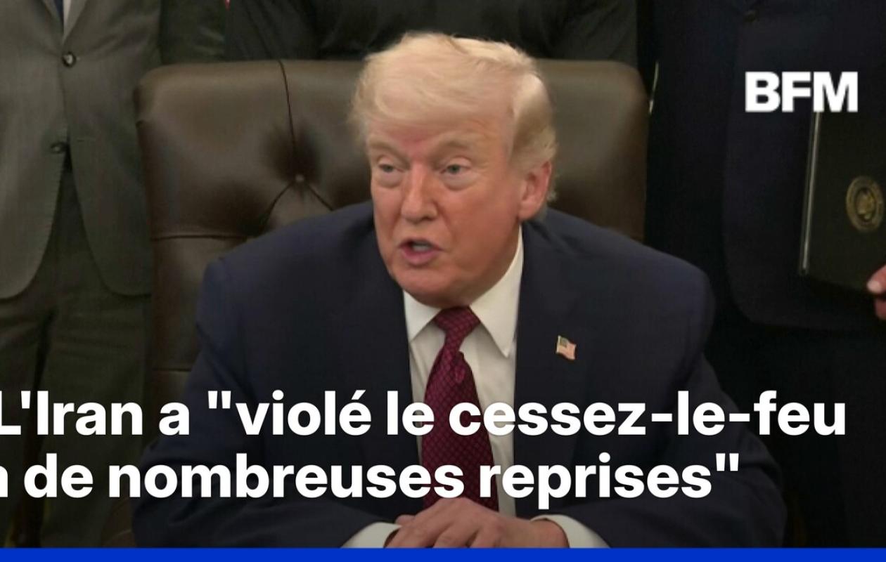 "Je m'attends à bombarder": Donald Trump affirme ne pas vouloir "prolonger le cessez-le-feu" avec l'Iran