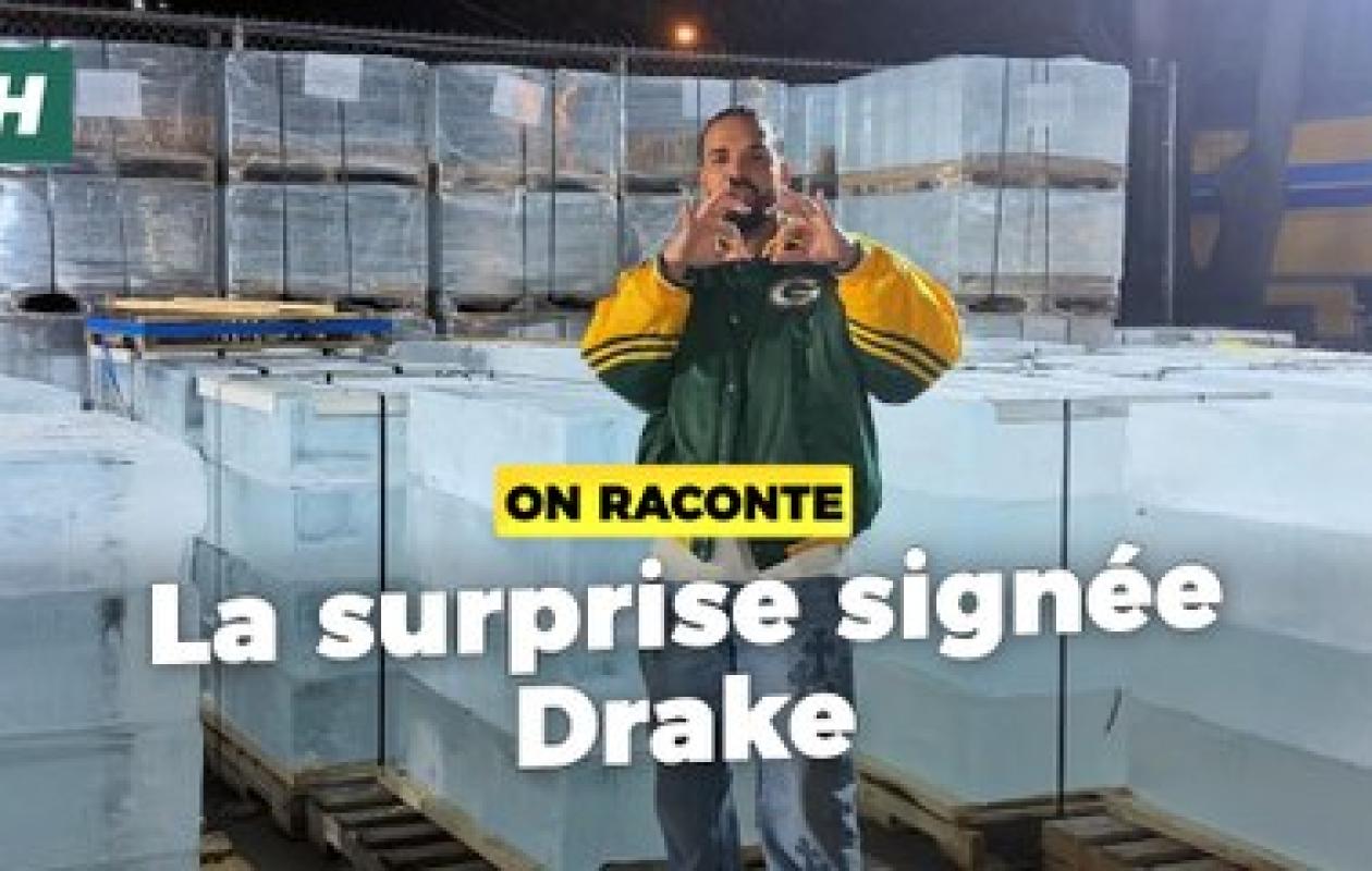 Drake avait caché la date de sortie de son nouvel album dans un bloc de glace géant
