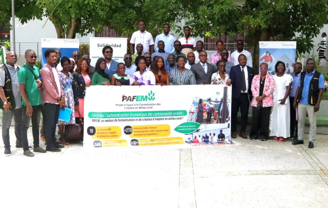 Côte d’Ivoire – Emploi rural : le projet PAFEM clôturé avec des résultats encourageants