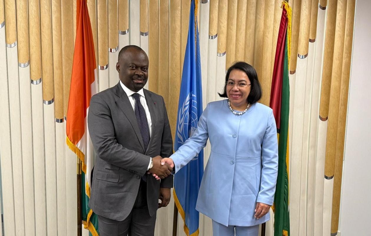 La Côte d’Ivoire et le Guyana scellent leur union à New York
