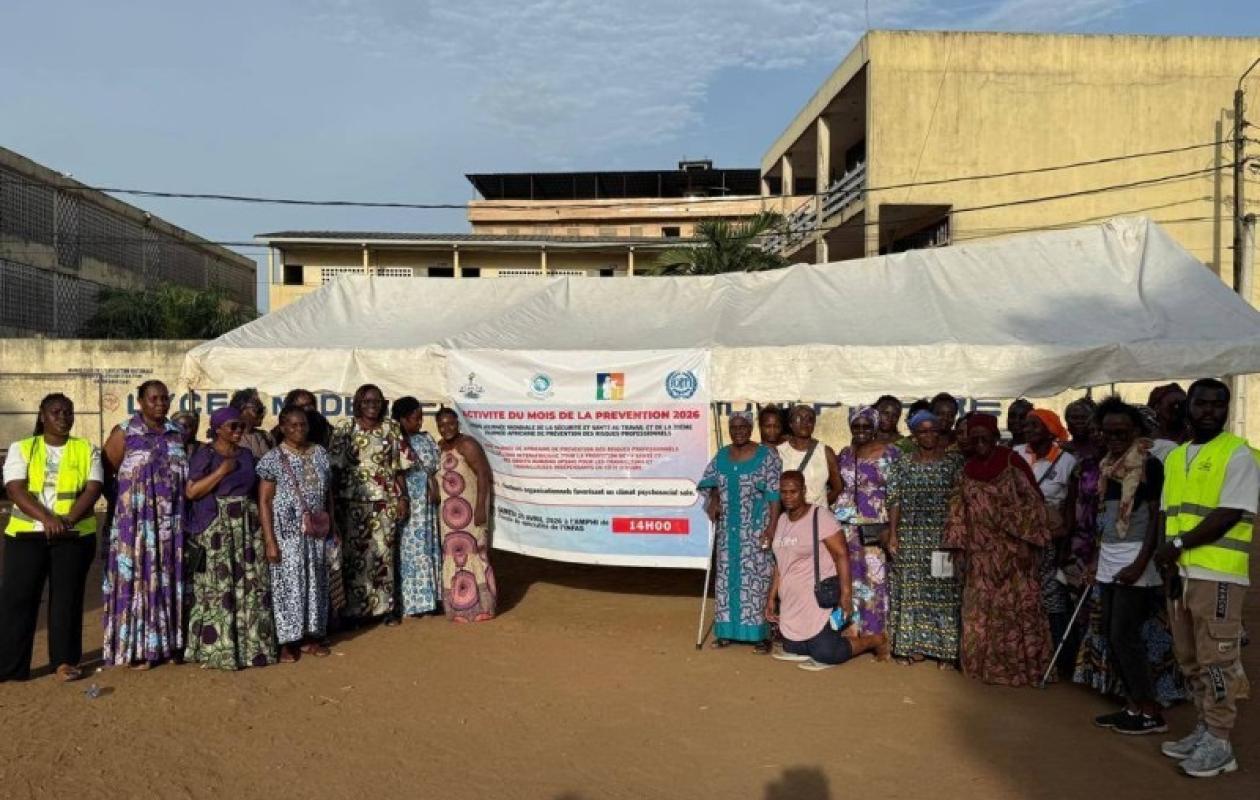 CNPS : les femmes des 300 logements d’Adjamé encouragées à s’inscrire au régime social