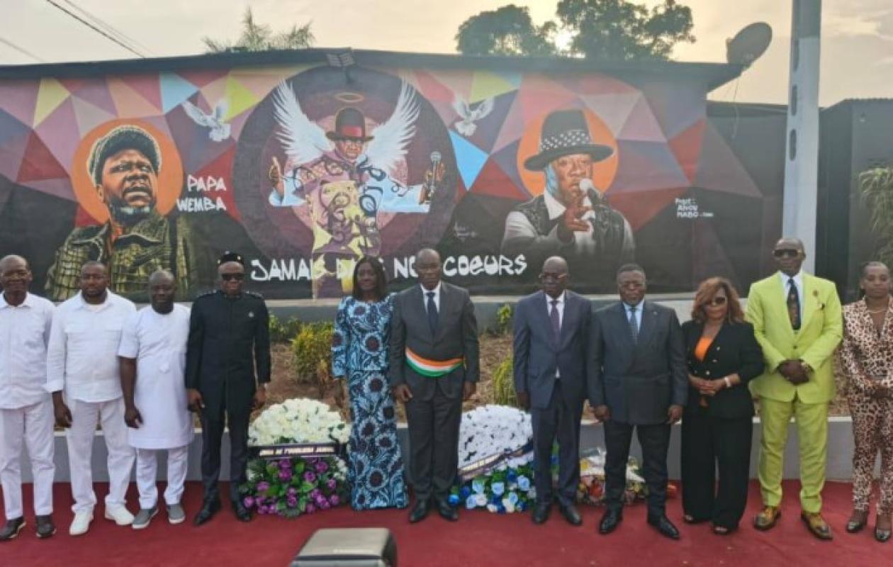 Abidjan : Une avenue Papa Wemba inaugurée à Marcory-Anoumabo, dix ans après la légende