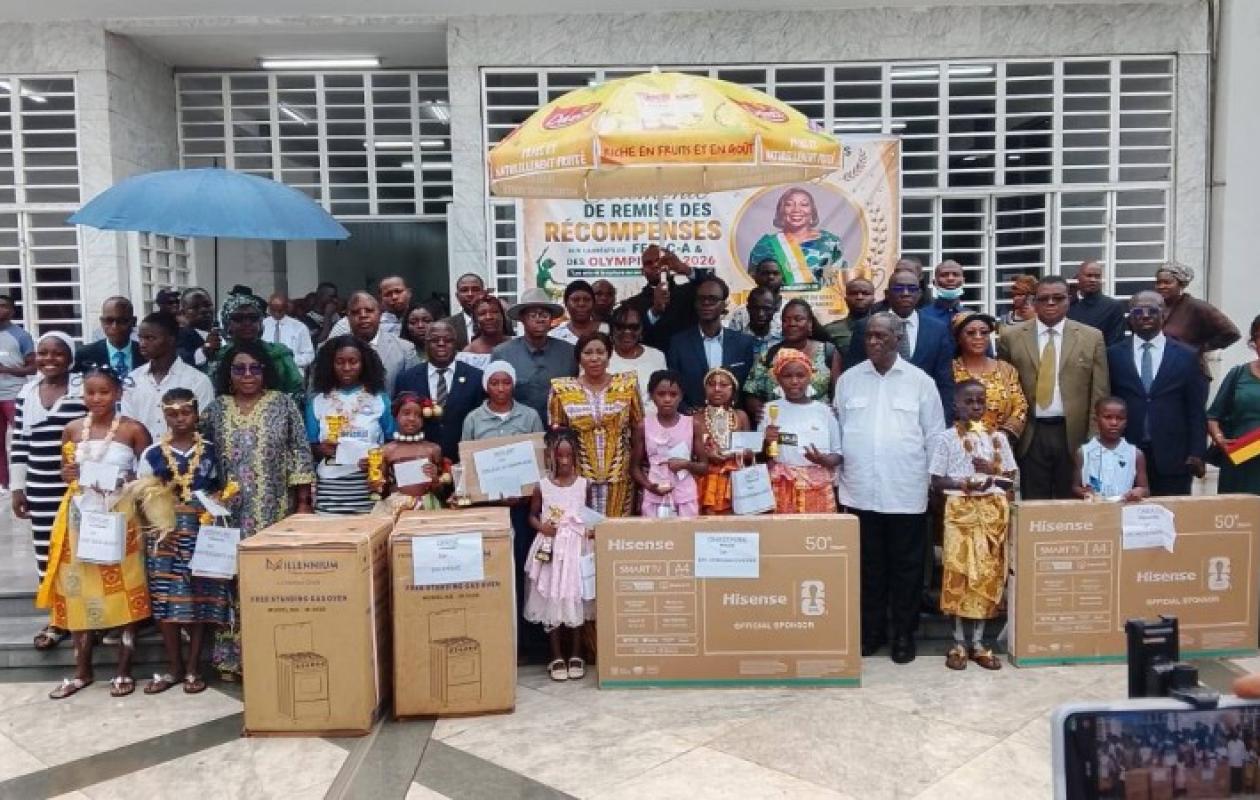 Abobo : les meilleurs élèves et talents artistiques distingués lors des Olympiades et du FESAC-A 2026