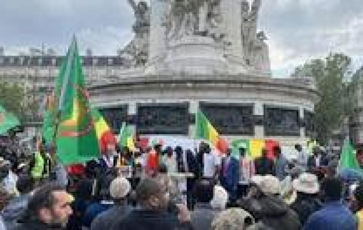 Mali: à Paris, des Maliens se mobilisent en soutien aux autorités de transition