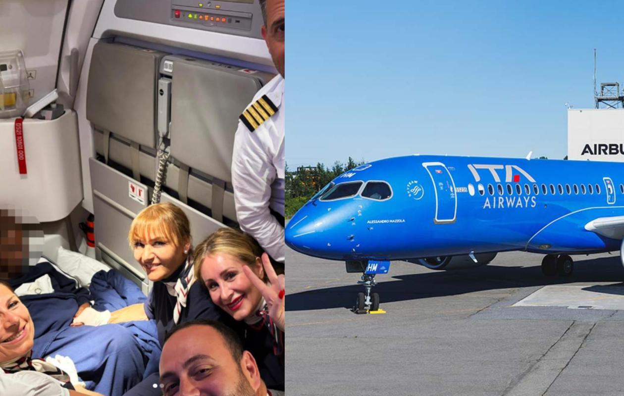ITA Airways : une Sénégalaise accouche en plein vol, une première pour la compagnie