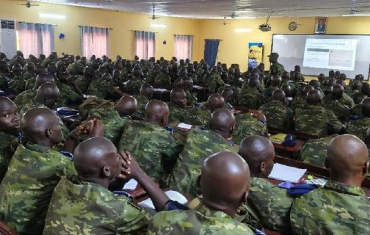 Lutte antiterroriste : les futurs sous-officiers ivoiriens montent en puissance à Bouaké
