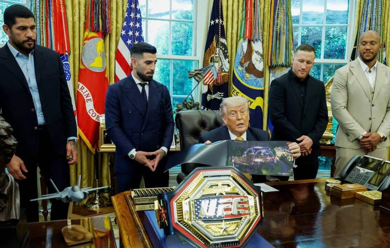 MMA : des places à 1,5 million de dollars réservées à des « personnes influentes » pour assister aux combats à la Maison Blanche