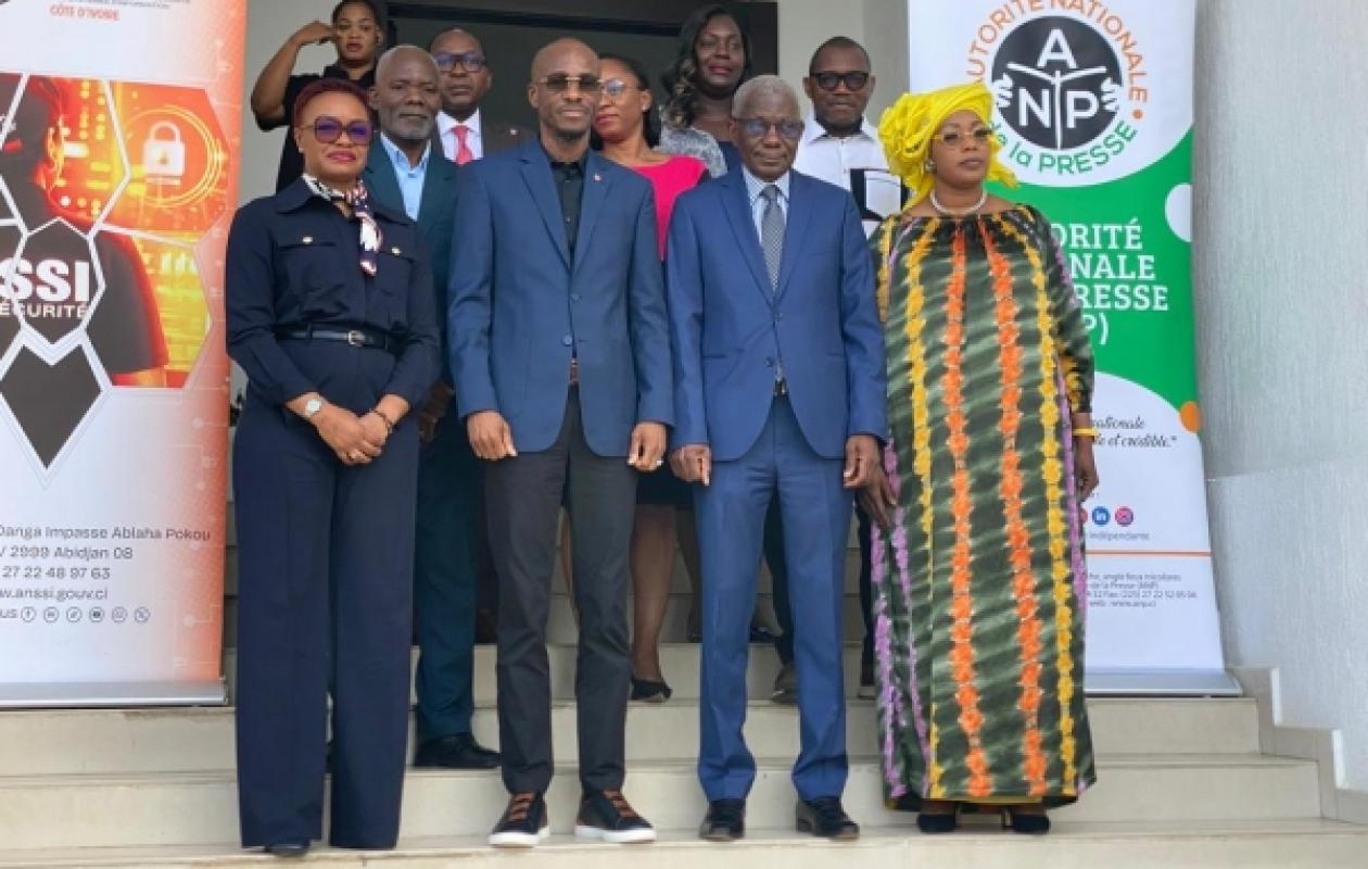 Côte d’Ivoire : l’ANP et l’ANSSI unissent leurs forces pour sécuriser la presse numérique