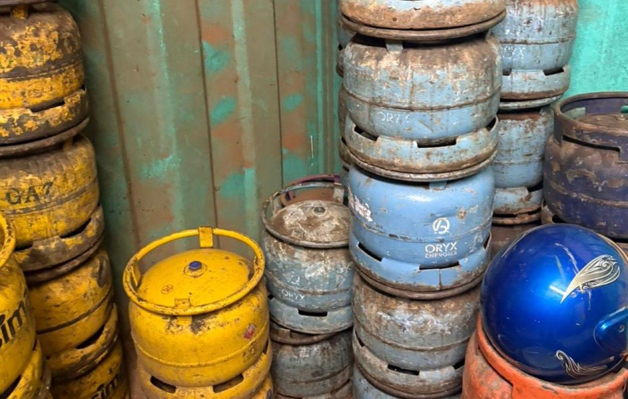 Gaz butane : une dizaine de machines et 1 500 bouteilles saisies dans des réseaux clandestins