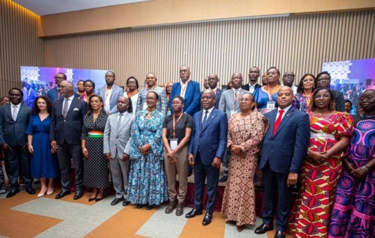 Lutte contre le Sida pédiatrique : Dominique Ouattara mobilise l'Afrique à Abidjan