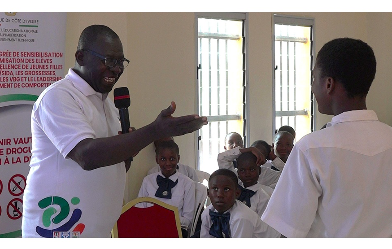 Daloa : lancement d’une campagne de sensibilisation et d’autonomisation des élèves du lycée d’excellence Marie Koré