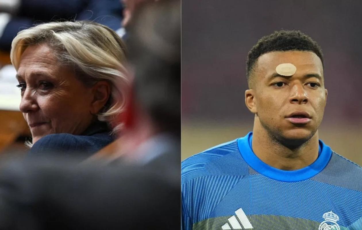 "Quand il dit qu'on ne va pas gagner les élections, ça me rassure": Marine Le Pen répond à son tour à Kylian Mbappé