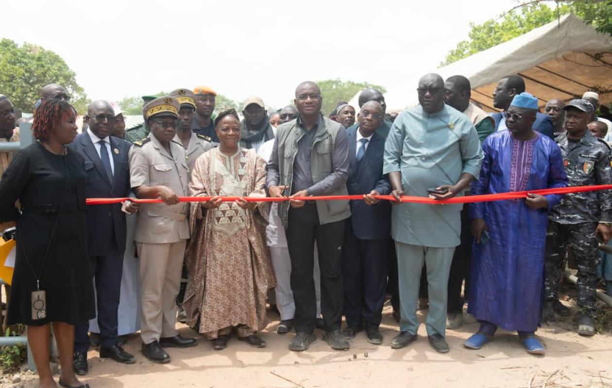 Le nouveau marché à bétail transfrontalier de Ouangolodougou officiellement inauguré
