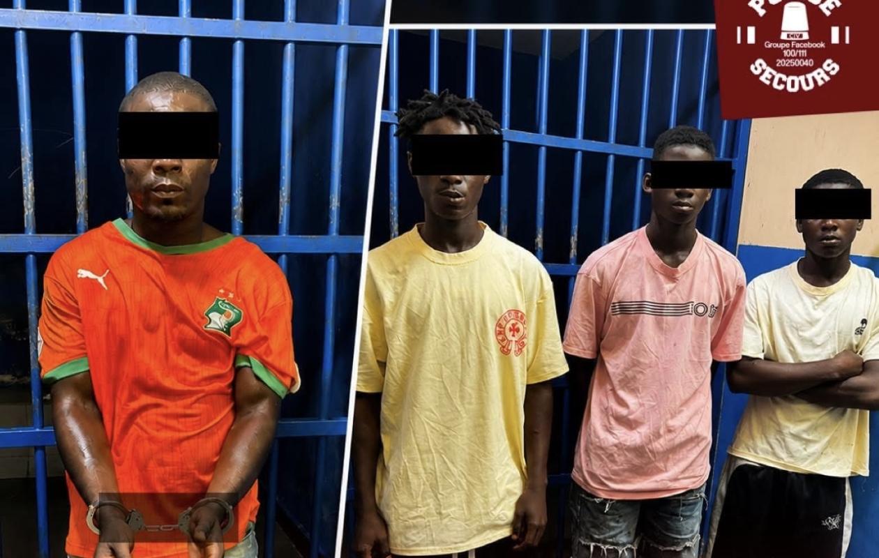 Attécoubé : le présumé chef de gang “GBAGBO” arrêté après une vaste opération policière à Agban Village