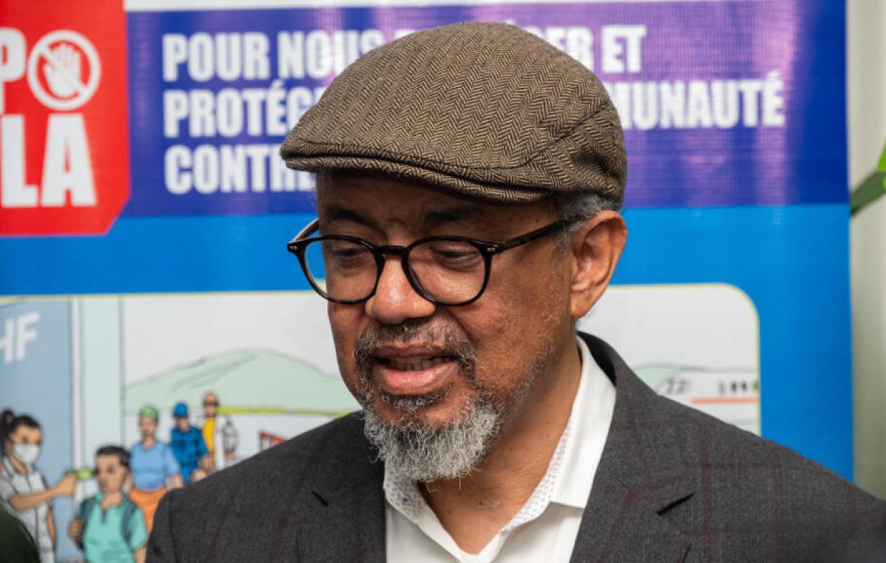 Ebola : à Kinshasa, le chef de l'OMS affirme que l'épidémie peut être stoppée