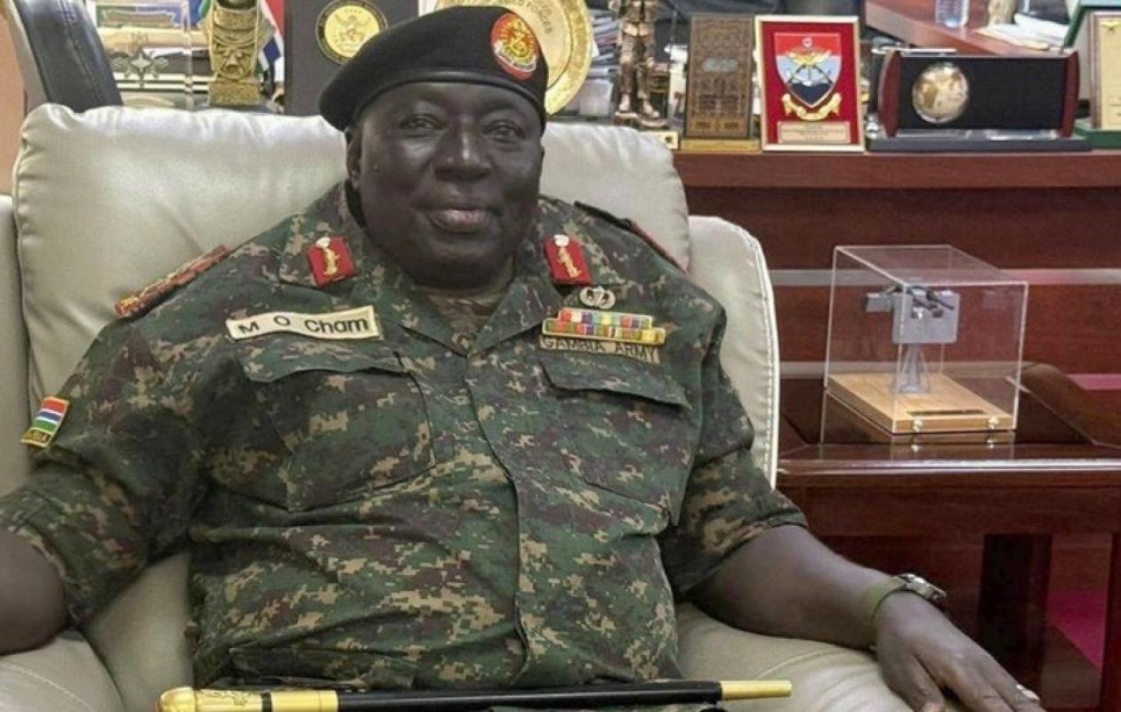 Gambie : Démission du chef d’Etat major des Armées Mamat Cham