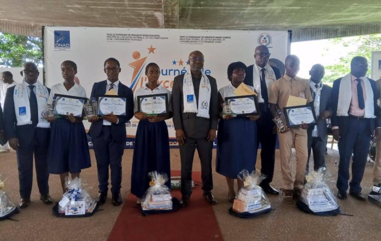 La Drenaet Abidjan 1 honore ses cracks au Lycée Sainte-Marie de Cocody