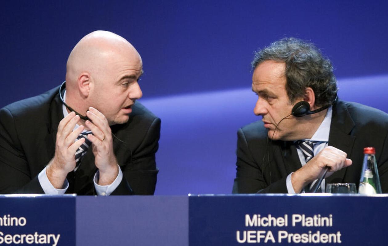 Fifa: Platini porte plainte contre Infantino pour trafic d'influence et dénonciation calomnieuse