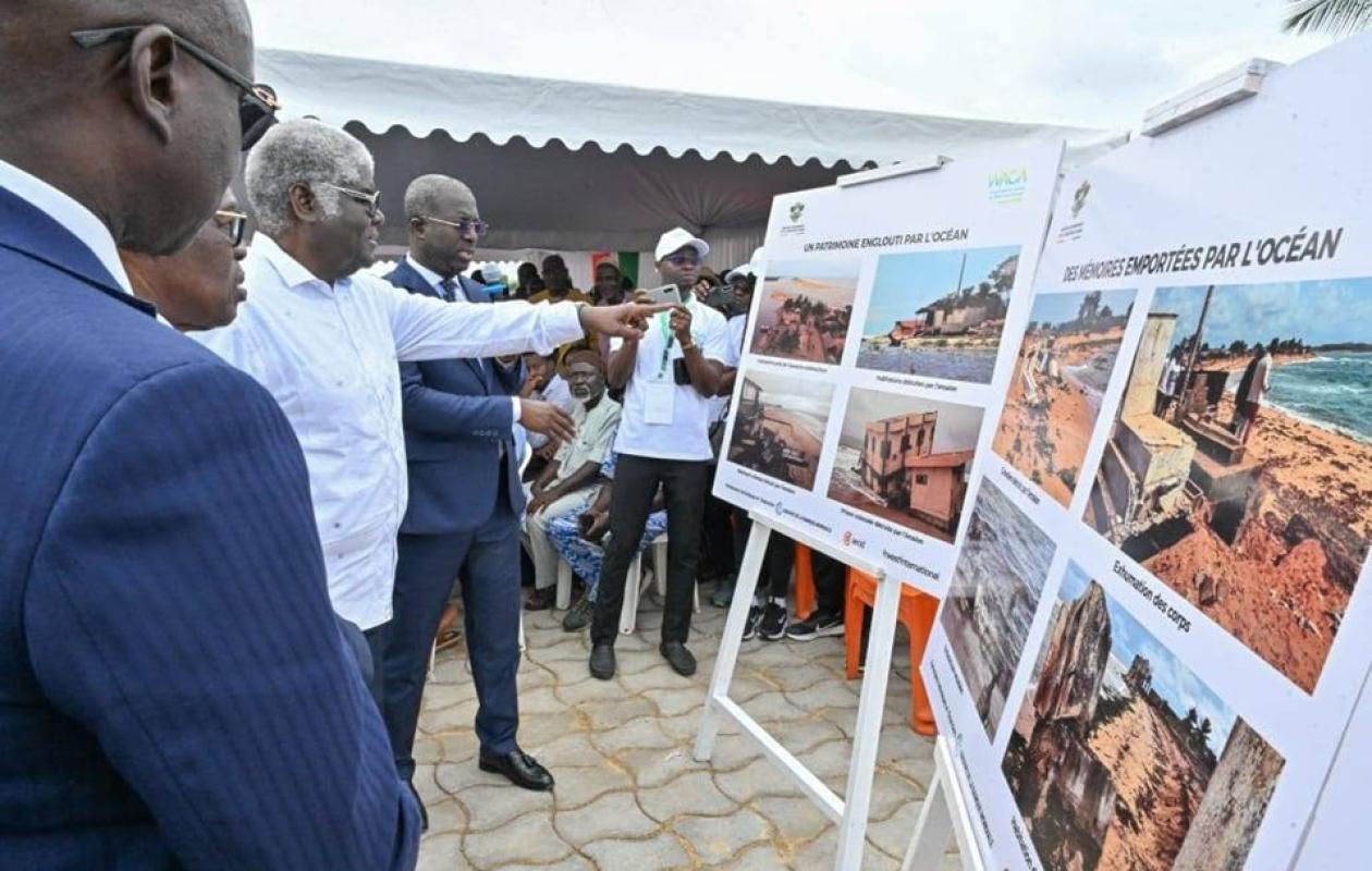 Grand-Lahou : Le Premier ministre inaugure la nouvelle embouchure et des quais pour sauver le littoral