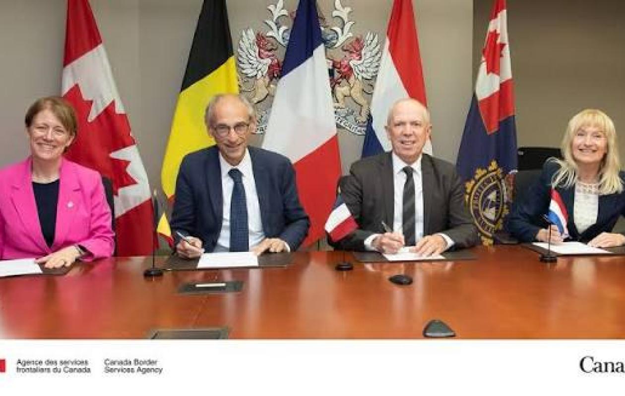 Le Canada, les Pays-Bas, la Belgique et la France renforcent leur partenariat pour lutter contre le trafic international de drogues