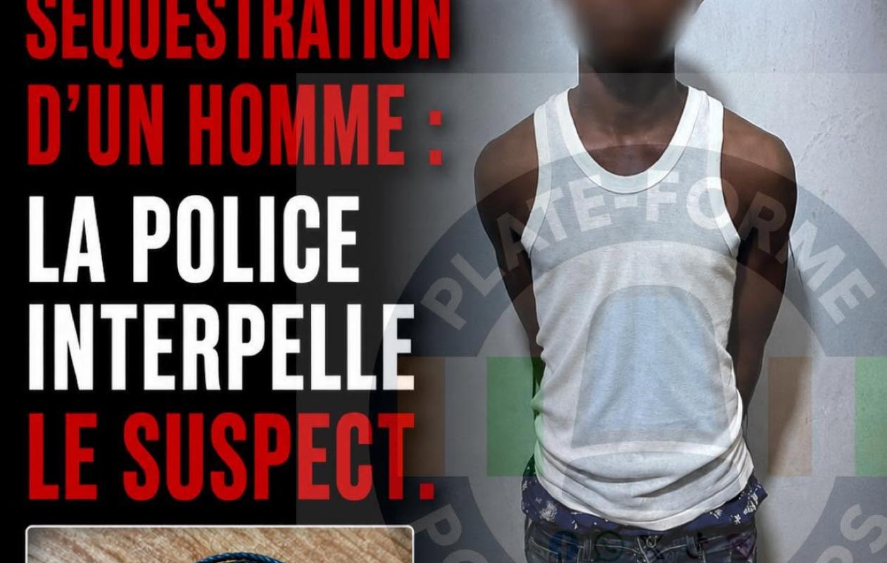 Abobo : la police déjoue une séquestration et met la main sur un suspect