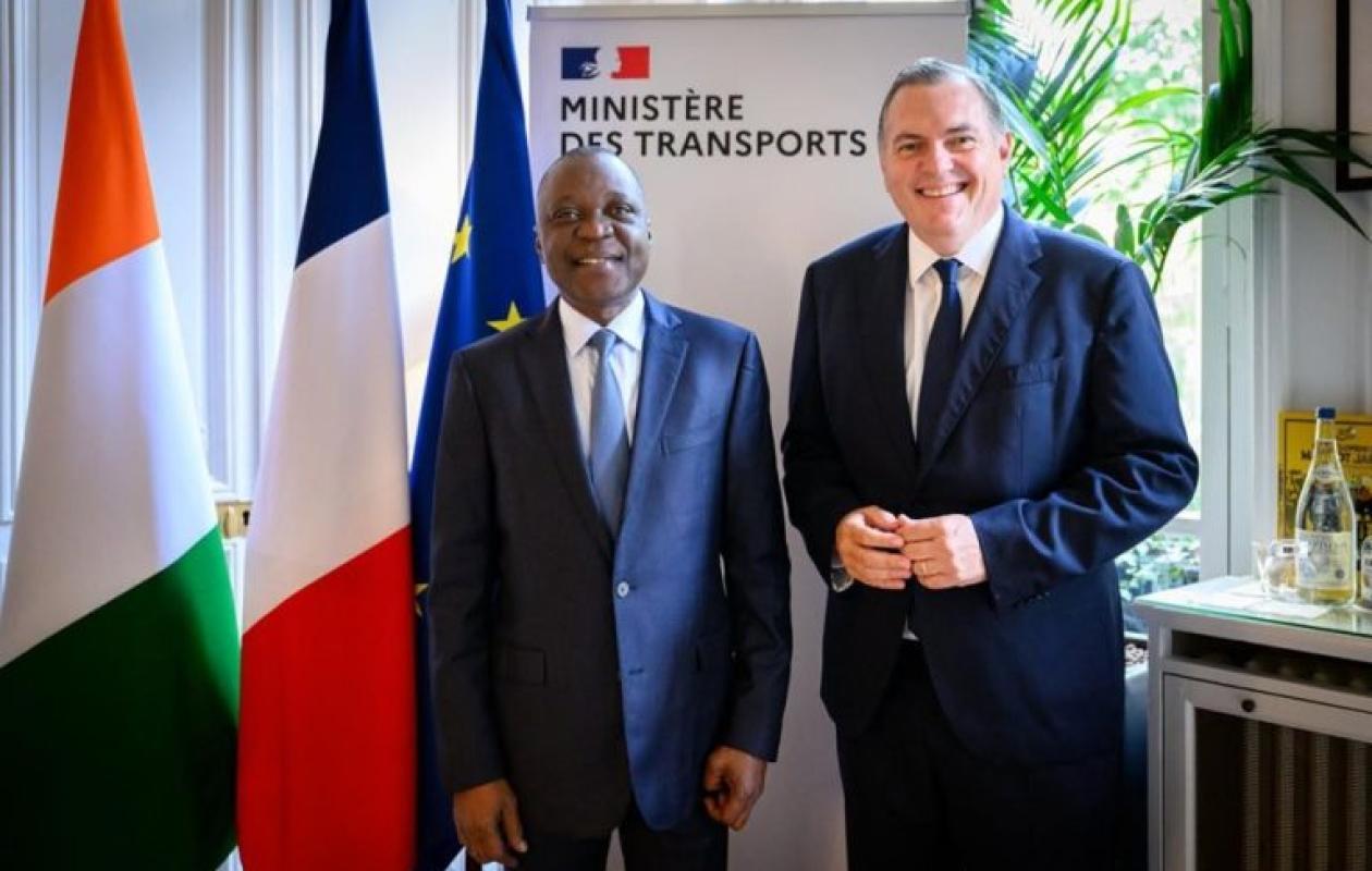 Coopération transport : Amadou Koné salue le soutien de la France aux projets structurants ivoiriens