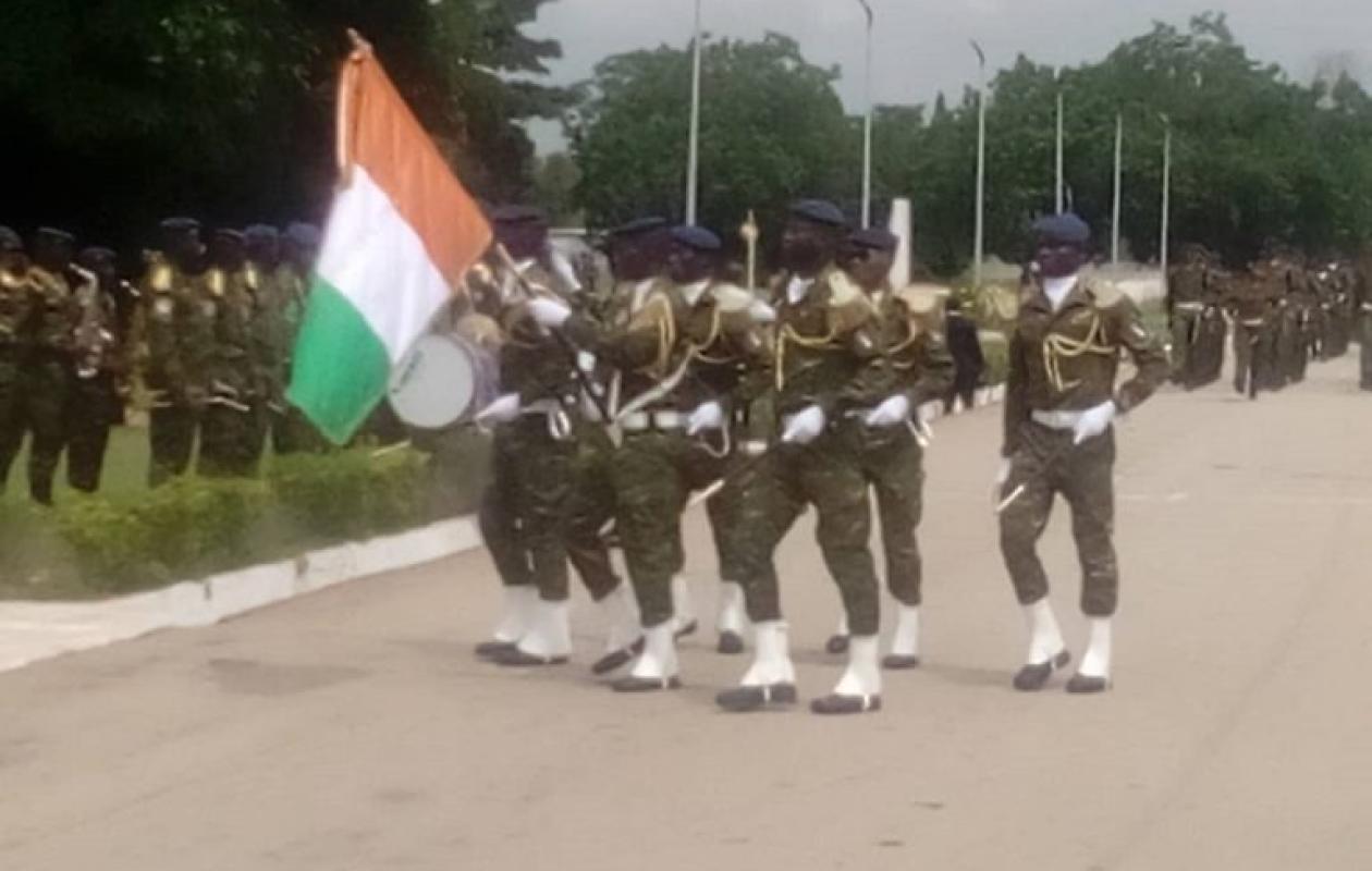 Administration pénitentiaire : 225 élèves de l’INFJ reçoivent leur baptême militaire à Zambakro